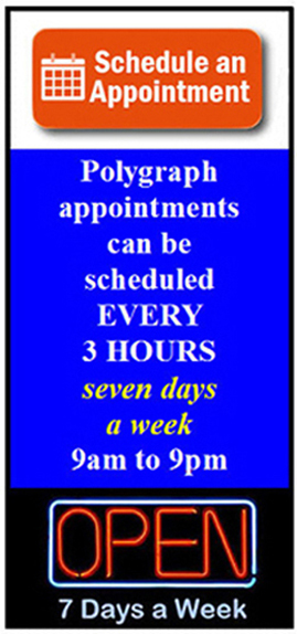 polygraph tracings from body parts